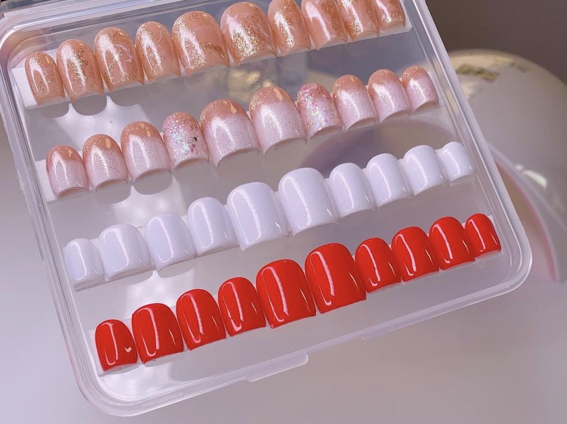 Hand Made To Profession Presson Nails