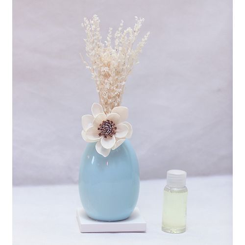 Diffuser With Flower Reed + Refill Oil 30ml