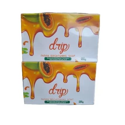 Drip Soap Enriched With Papaya - 165g X 4