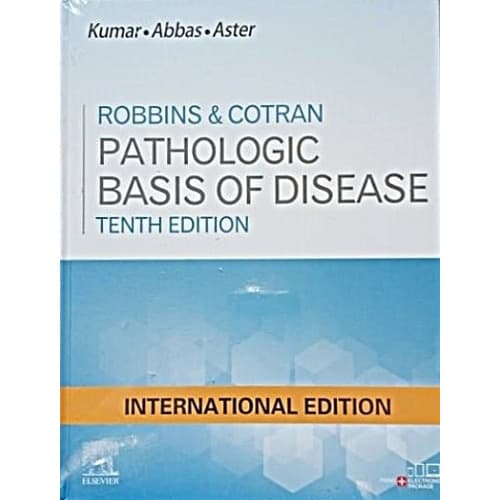 Robbins  Cotran Pathologic Basis Of Disease - Robbins Pathology - 10e  2020 Hardcover