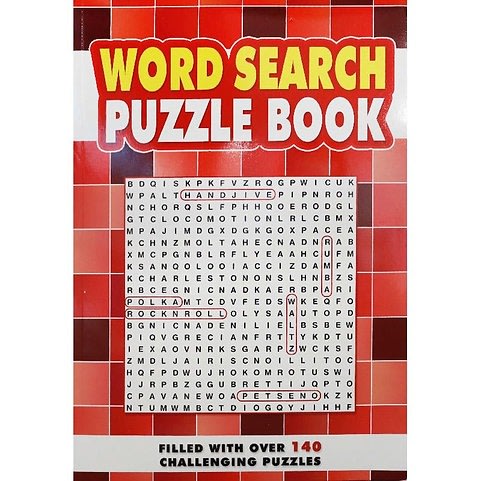 Word Search - Puzzle Book - Over 140 Challenging Puzzles