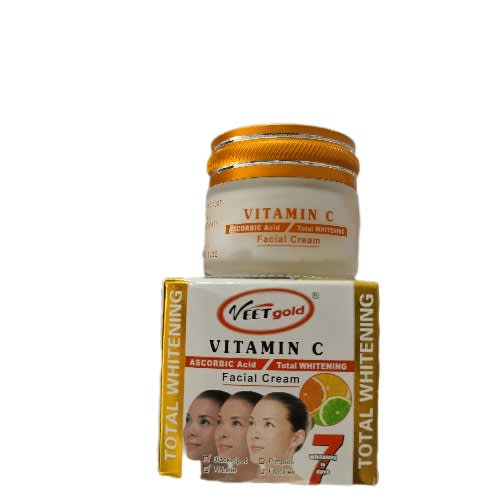 Veet Gold Vitamin C Total Whitening And Spot Remover Face Cream - 25g