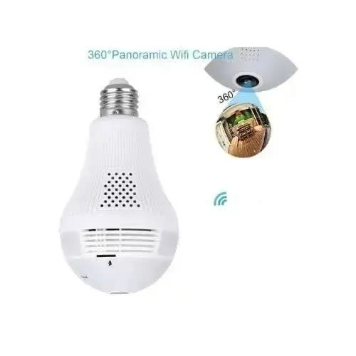 WiFi Bulb Spy Camera - 360 Degrees