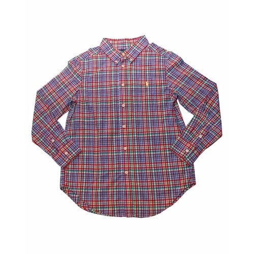 Checkered Long Sleeve Shirt - Multicolour