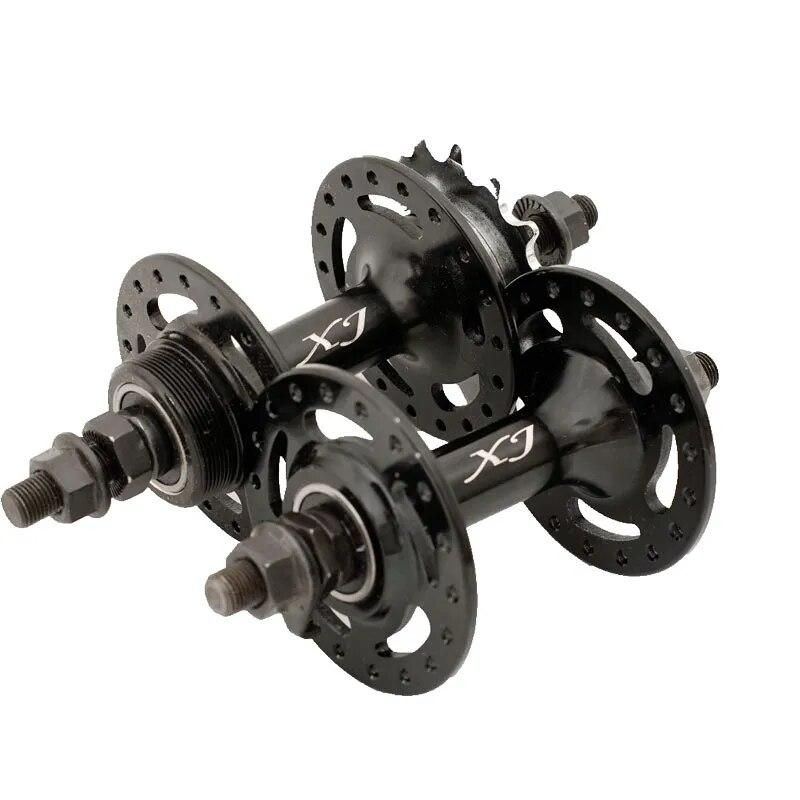 Last Bearings hub XJ 32H holes Aluminum alloy front rear hubs action city bicycle fixed gear bike Single speed with fixed parts