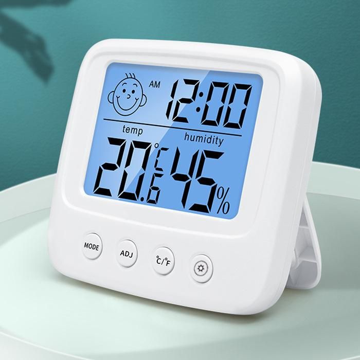 Digital LCD Indoor Convenient Temperature Sensor Humidity Meter Thermometer Hygrometer Gauge Thermometer for Fever Thermometre