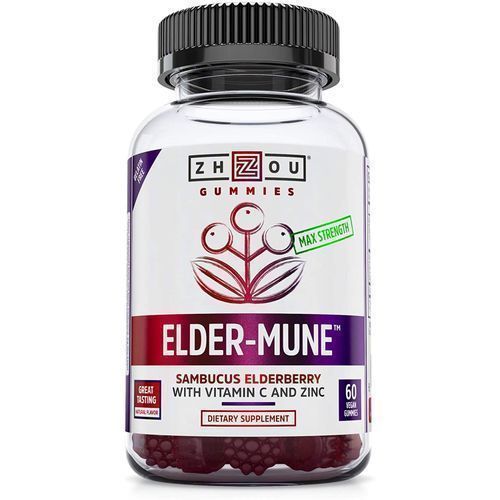 Sambucus Elderberry Gummies With Zinc, Vitamin C - 60 Cnt