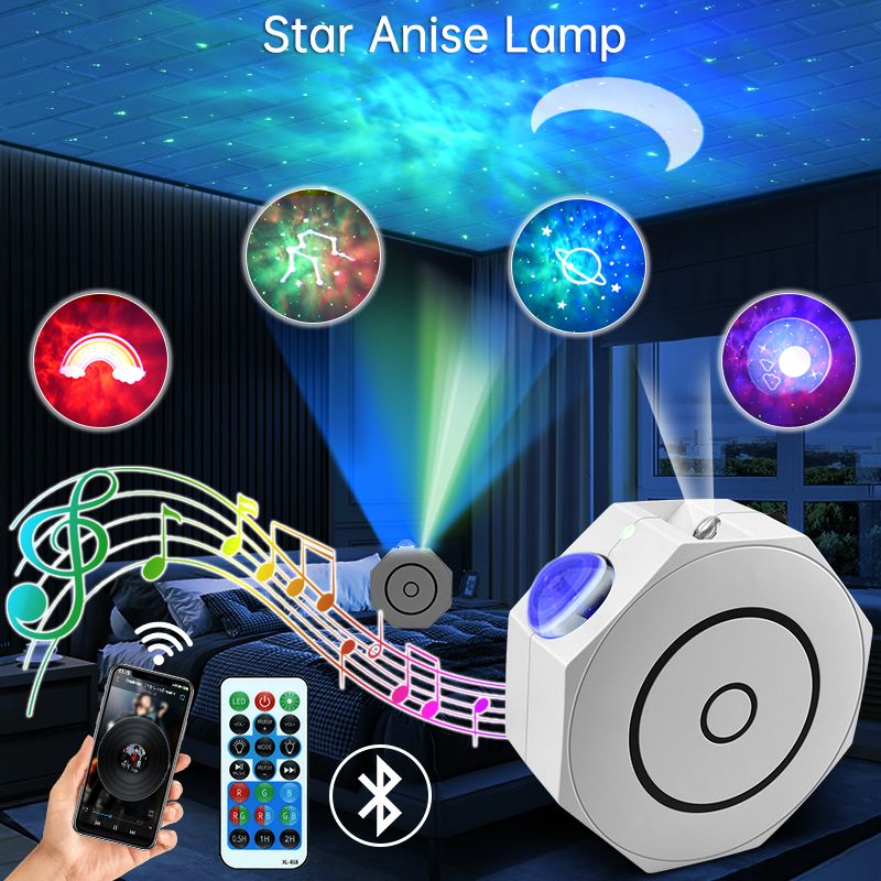 Sky Lite LED Laser Star  Galaxy Lighting Nebula Lamp For Gaming Room Home Theater Bedroom Night Light Or Mood Ambiance