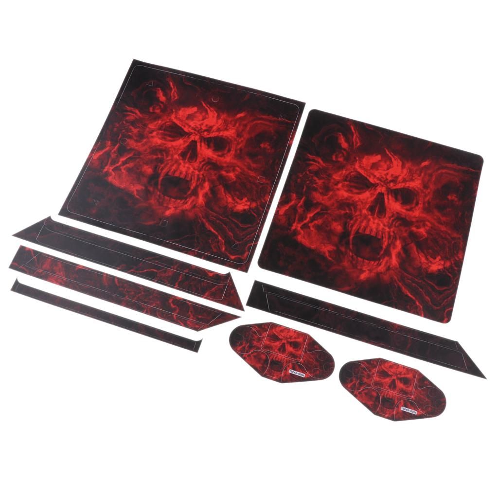 Decal Sticker Skin For  PS4 Slim Controller Protective YSP4S-0056