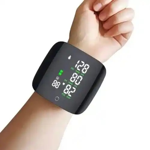 Rechargeable Wrist Blood Pressure Monitor - Digital Sphygmomanometer