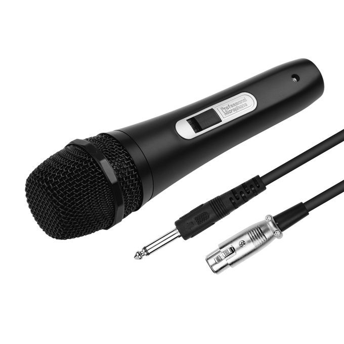 Handheld Wired Dynamic Microphone Mic XLR Cable 6.35mm Plug