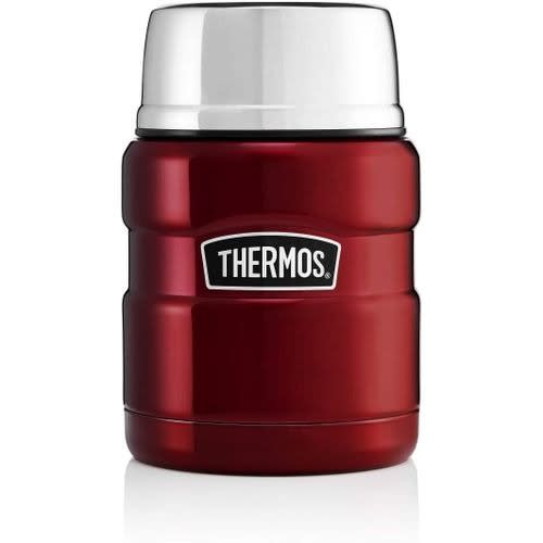 Insulated Food Flask - 470ml - Red