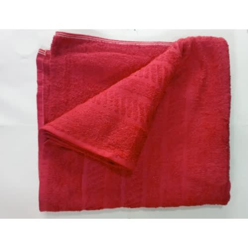 100% Cotton Extra Large Towel - 40" X 60" - Red