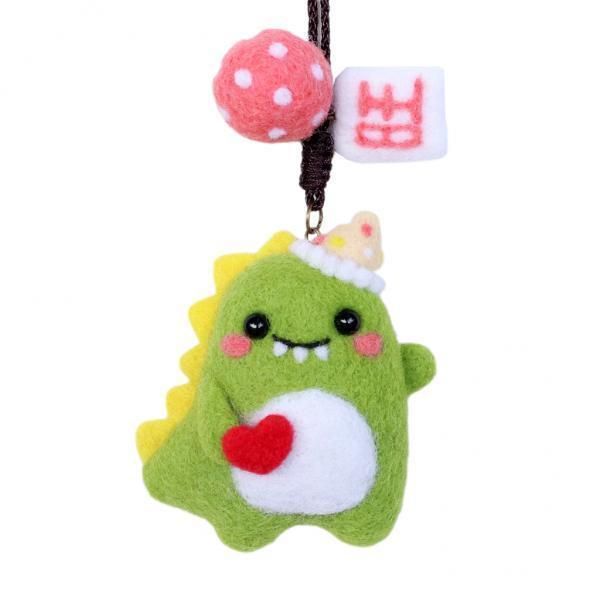 2x Cartoon Animal  Felting Starter  With Basic Tools DIY