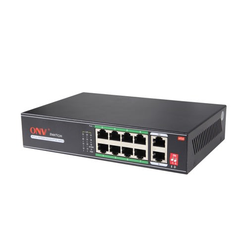 Onv - 8 Port Poe Switch 10-100mbps