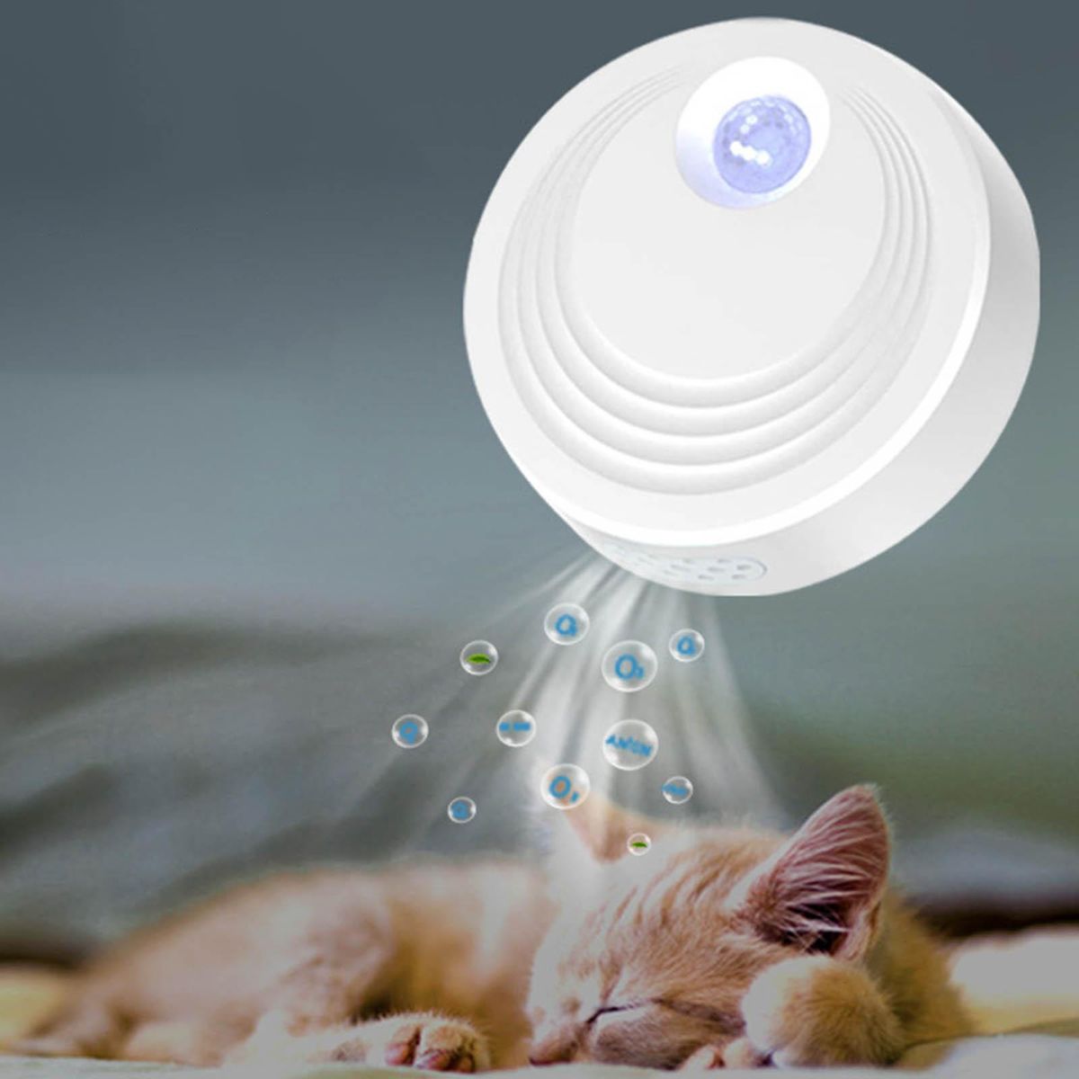 USB Cat Litter Deodorizer Odor Eliminator Air  For White