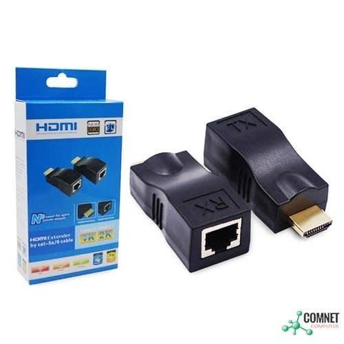 Hdmi Extender To Rj45-cat 5e-6 Network Lan Ethernet Adapter
