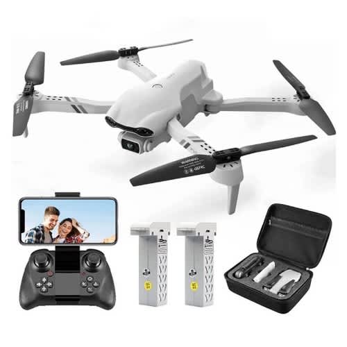 F10 Wifi 4K HD Video Camera Drone - 5g RC 1000m FPV Quadcopter With 2 batteries
