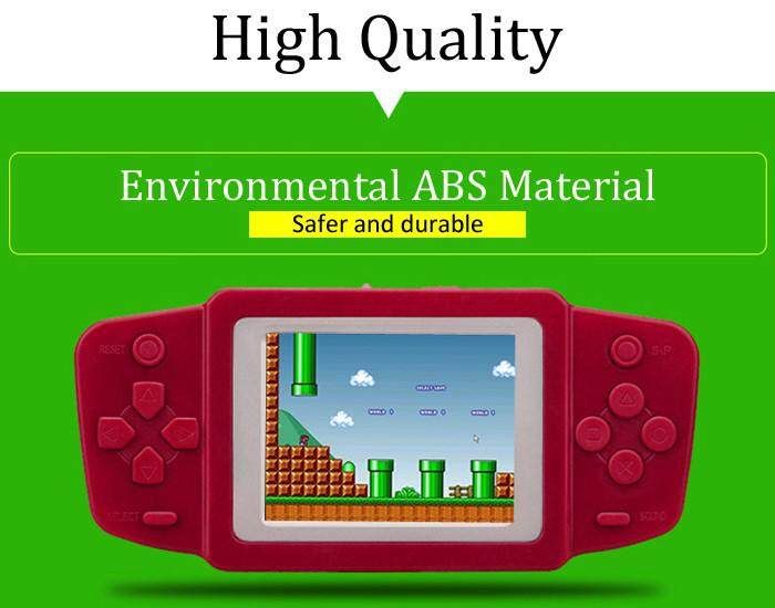 Subor RS-83 2.5IN Wireless WiFi Handheld Game Console Player Built-in 268 Game Red Red (red)