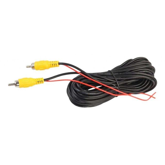 6m Car RCA Video Extension Cable For Rear View Parking Backup Camera
