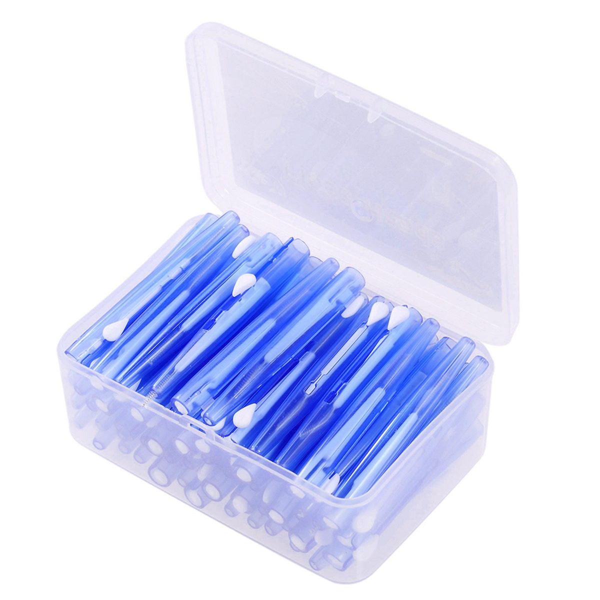 Anself 60Pcs/Box Dental Floss Picks Refill Inter-dental Brush Teeth Stick Toothpick Flosser for Oral Deep Clean Health Care