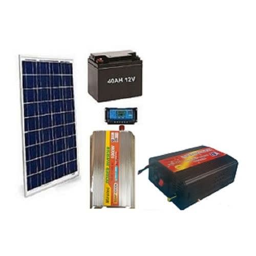1000w Solar Home System For Laptop, Tv And Lights And Charger