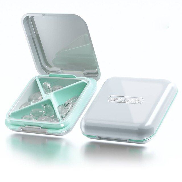 Waterproof Medicine Pill Box Portable Travel Pill Box