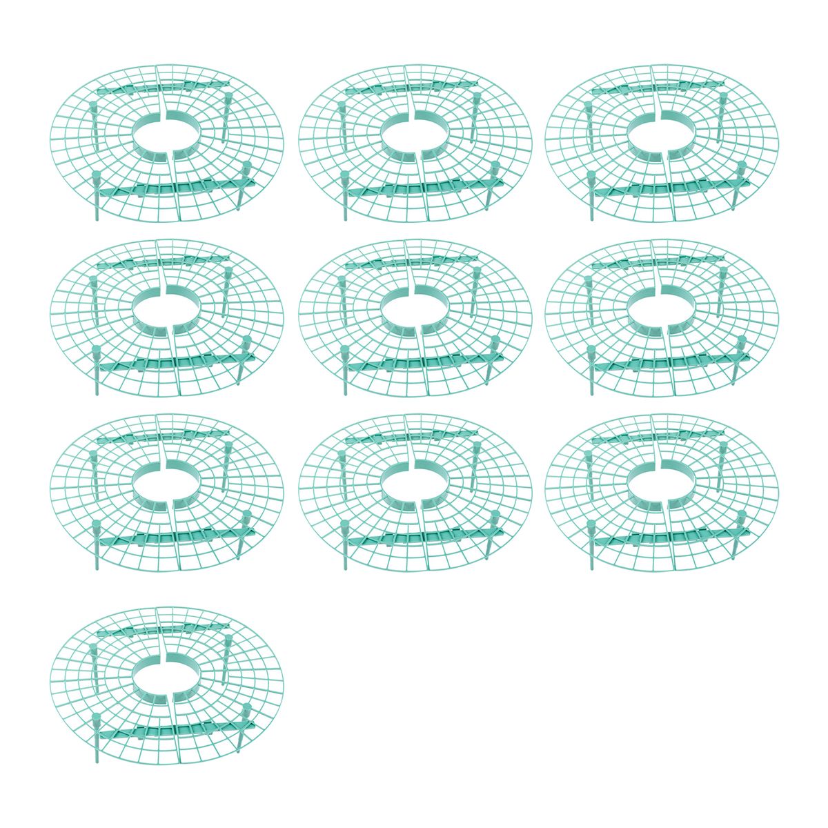 10PCS Strawberry Stand Frame Holder Balcony Planting Rack