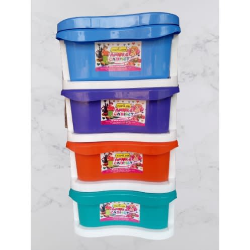 Plastic Cabinet For Children's Clothes - Large - 48 cm X 48 cm