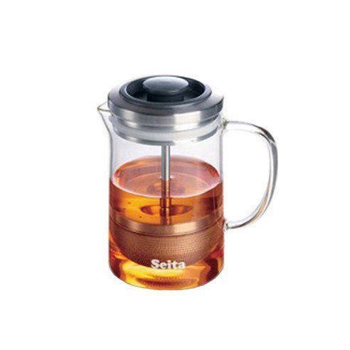Nidko Seita Heat Resistant Glass Tea Maker 380ml