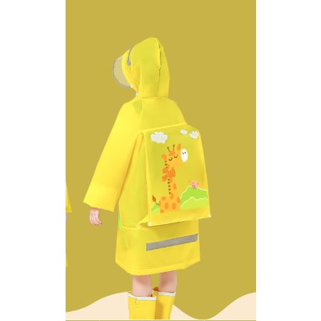 Kids Raincoat Jacket -yellow