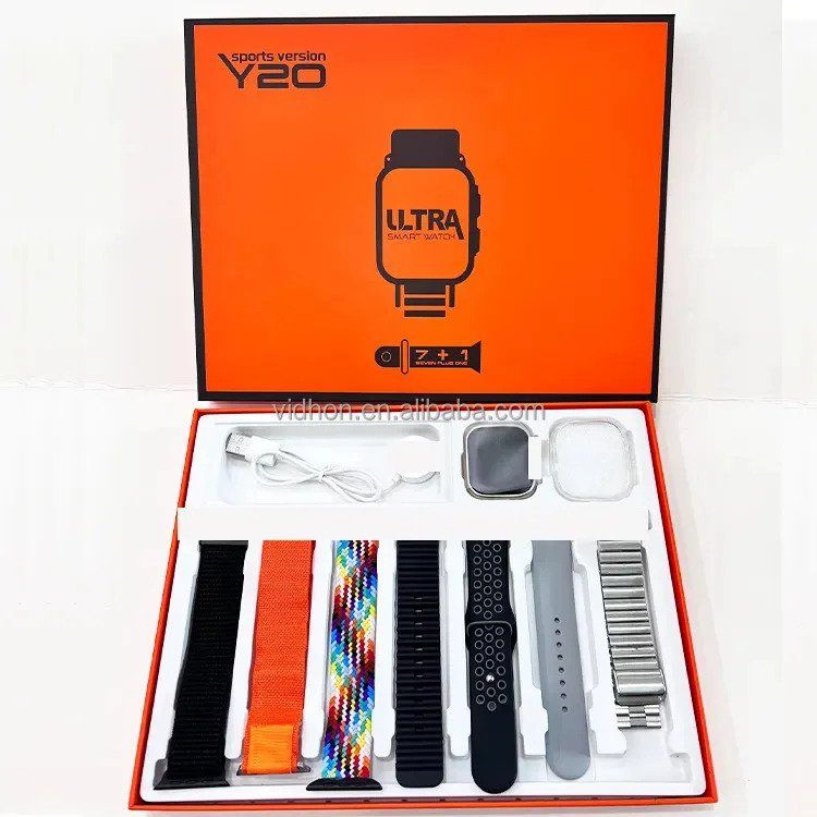 Series 8 Smart Watch BIG 7in1 Straps