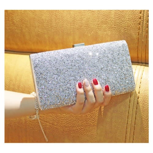 Clutch Purse - Silver