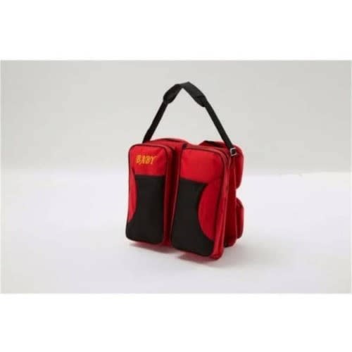 3 In 1 Diaper Bag - Travel Bed And Change Station - Red