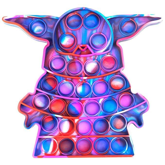 Tie-dye   ToySili One    Ry Tools To Relieve Stress For Kids Adult-purple + Blue-Tie-dye