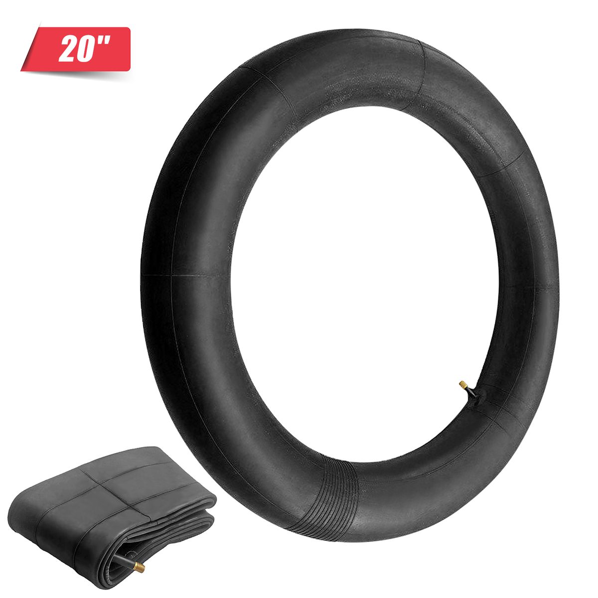 20*4 Inch Bike Inner Tire Bike Inflatable Schraders Valve