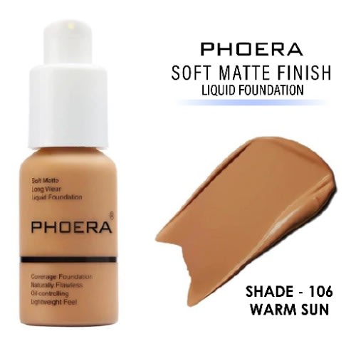 Warm Sun Soft Matte Long Wear Coverage - Foundation And Concealer - 30ml