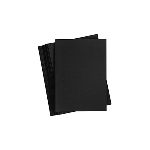 A4 Card - 300g X 25 Sheets - Black