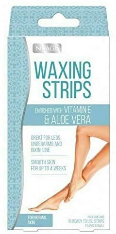 WAXING STRIPS Enriched With VITAMINE E & ALOE VERA