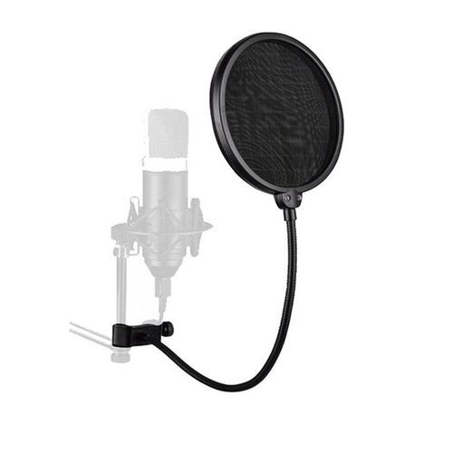 Studio Microphone Pop Filter Windscreen Mic Sound Shield