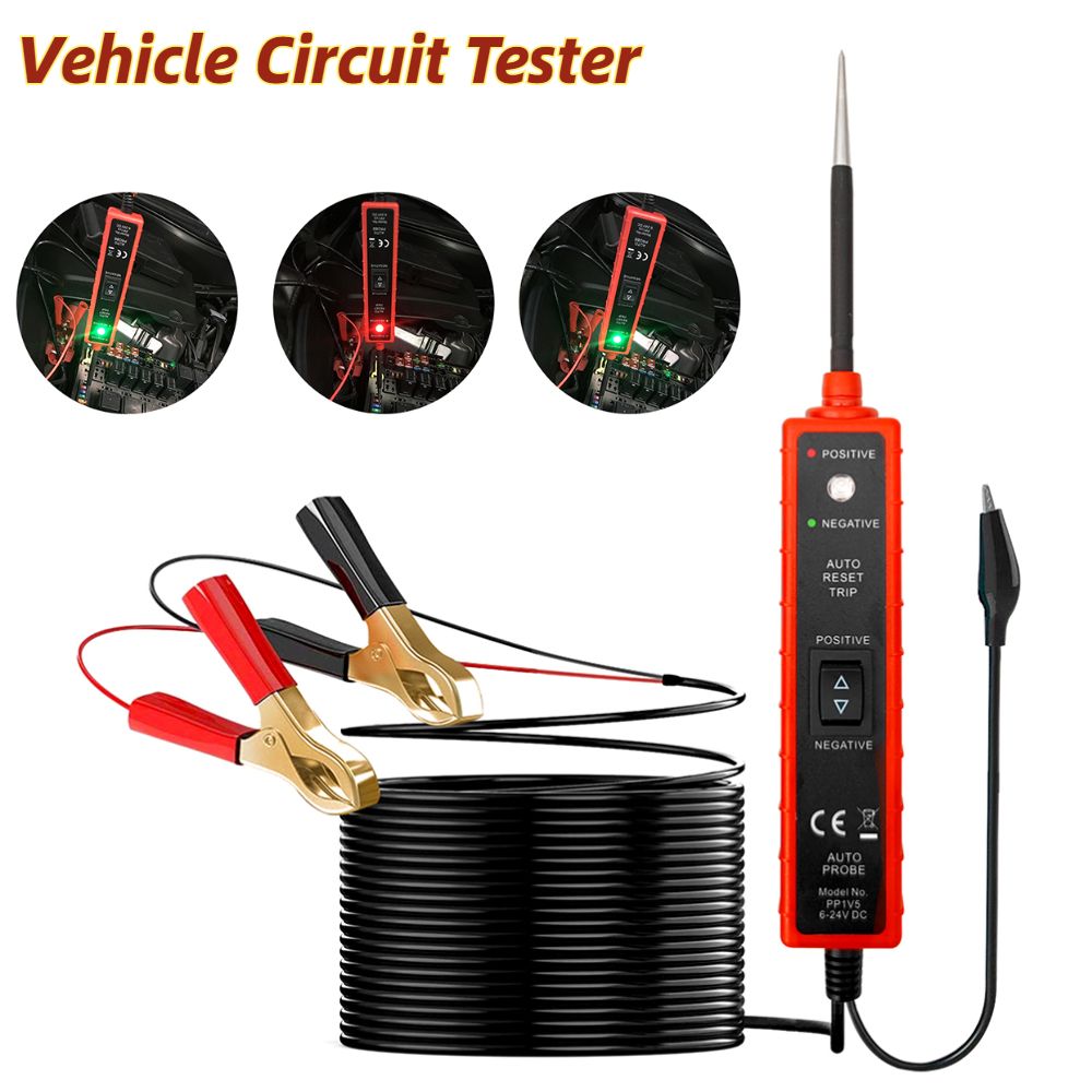 Car Vehicle Circuit Tester Test Pen Multifunctional Electrical Diagnosis Tool Power Probe Automotive Diagnostic Power Scanner
