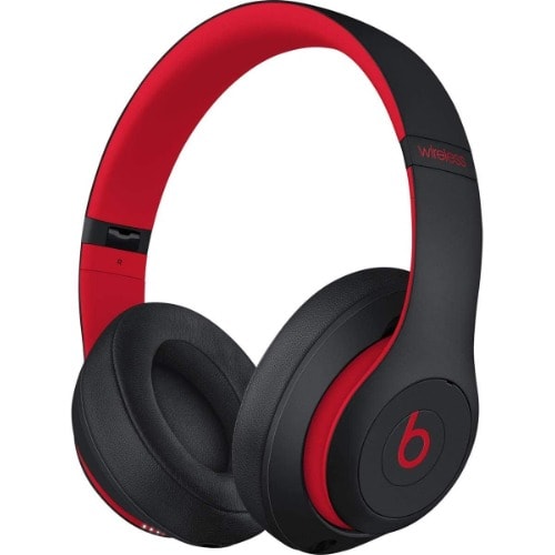 Beats Studio 3 Wireless Noise Cancelling Headphones - Defiant Black / Red
