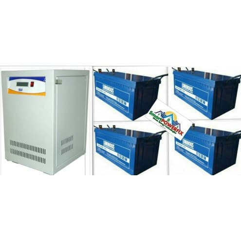 5kva Inverter With 4 Newly Advanced Super Rugged Batteries