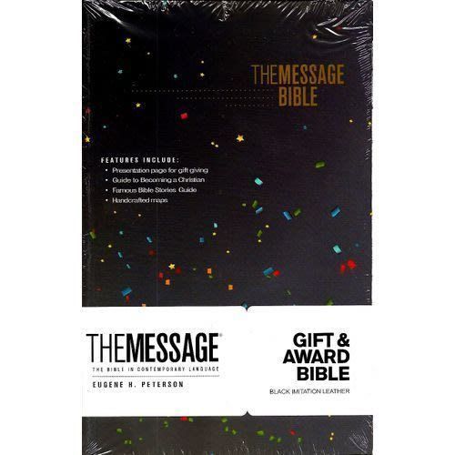 The Message Gift And Award Bible