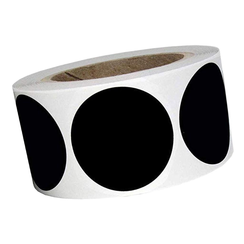 Round Chalkboard Labels 120 Pc, Pantry Storage Stickers For Jars