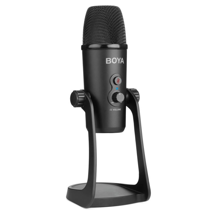 Sound Recording Condenser Microphone With Holder