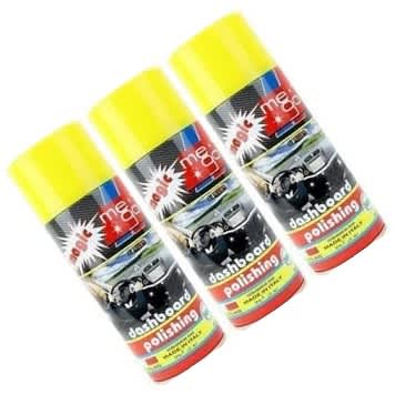 Magic Mego Dashboard Polishing - 400ml X 3 Pcs