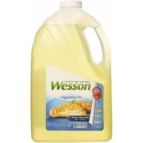 100% Pure Canola Vegetable Cooking Oil - 4.73 Liters