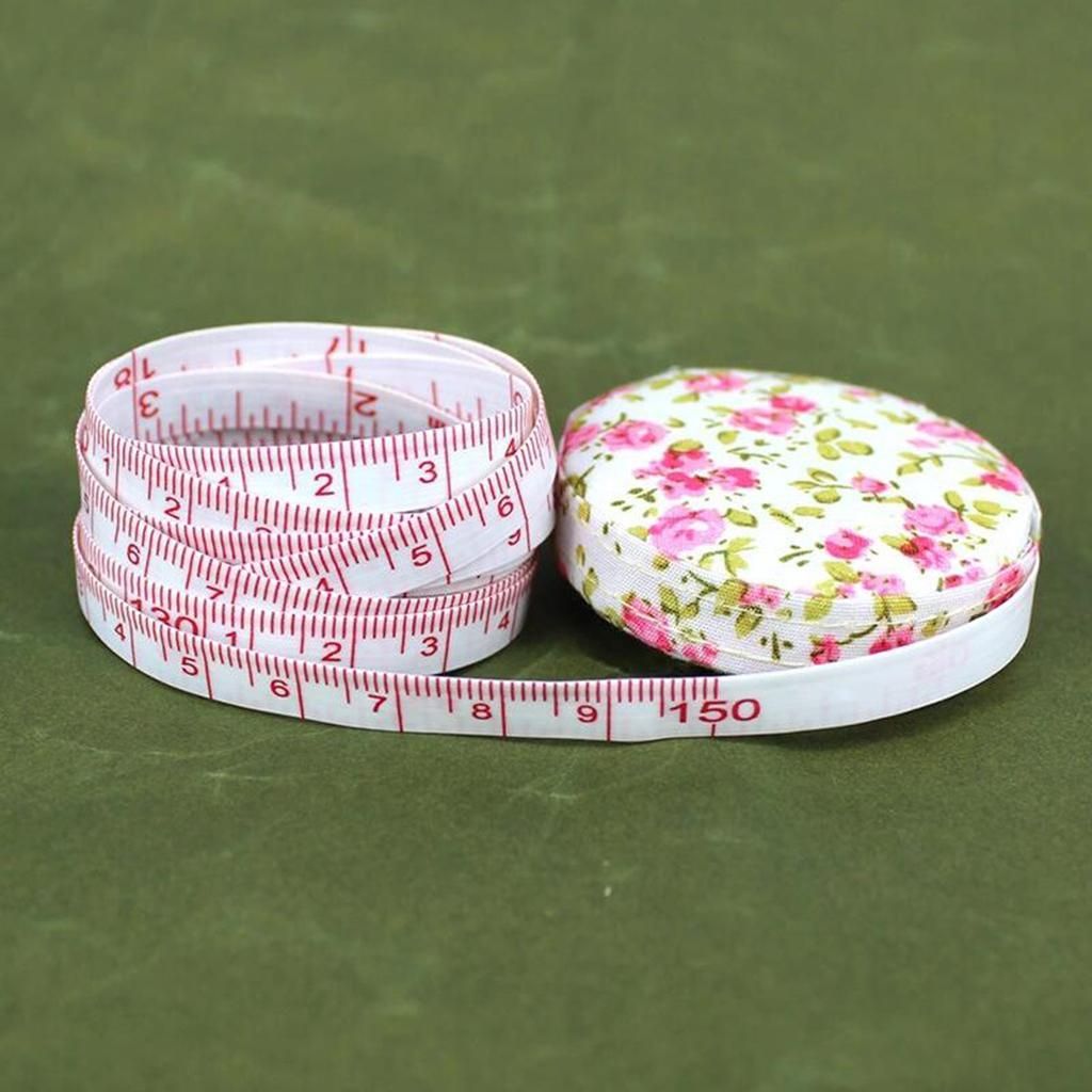 Retractable Sewing Tailor Plastic Flat Tapes Body Measure Ruler Pocket