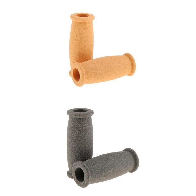 2 Pairs Rubber Crutch Replacement Part Pad Anti-slid Crutches Grip